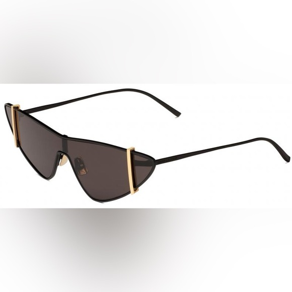 NEW SAINT LAURENT CAT EYE SL 536 001 SUNGLASSES SAINT LAURENT SL536 001 BLACK - Picture 3 of 5